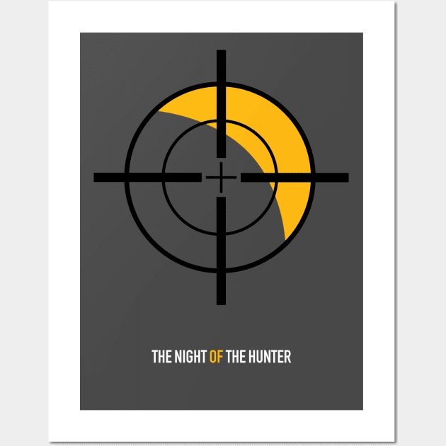 The Night of the Hunter - Alternative Movie Poster Wall Art by MoviePosterBoy